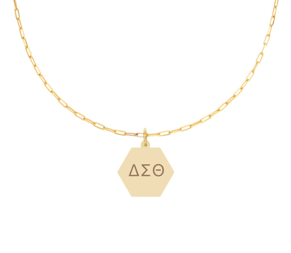 Sorority Paperclip Necklace