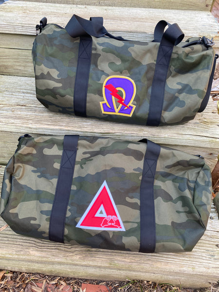 Camo Duffle Bag - Delta and Omega