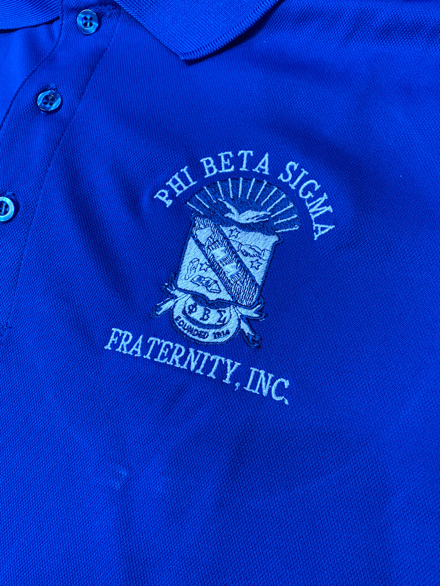 Phi beta sigma polo shirts hot sale