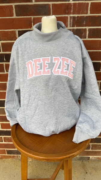 Stitched Mock Neck Sorority Sweatshirts