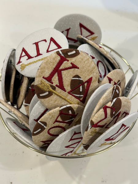 Sorority Fabric Buttons (Pre-Order)