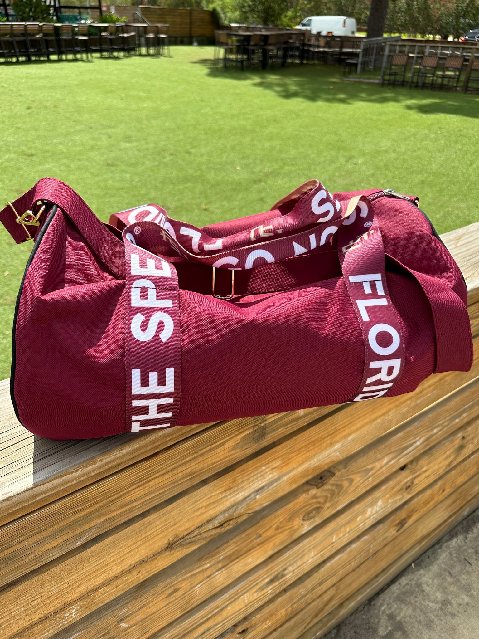 FSU Rounded Duffle Bag