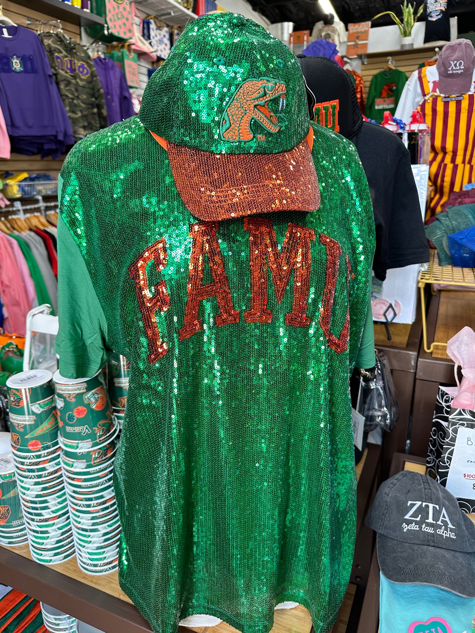 FAMU - Women's Sequin Shirt