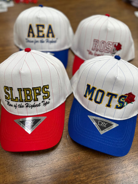 Music Greek - Premium Pinstripe Snapbacks