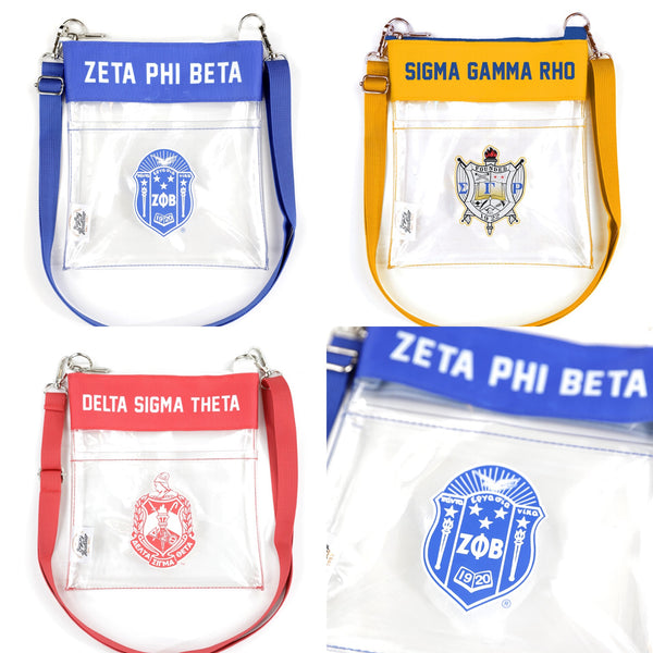 D9 - Crossbody/Clear Sorority Bags