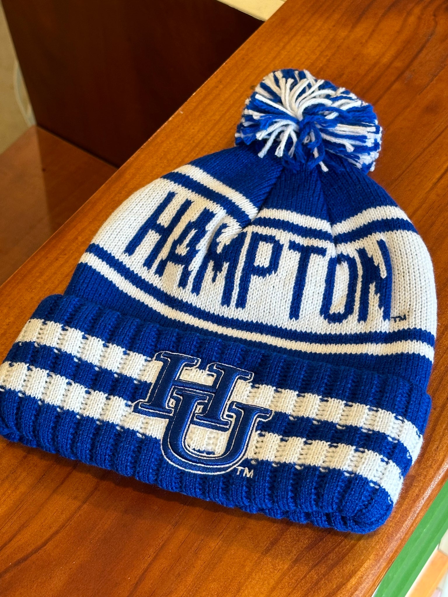 Hampton U - Pom Beanie