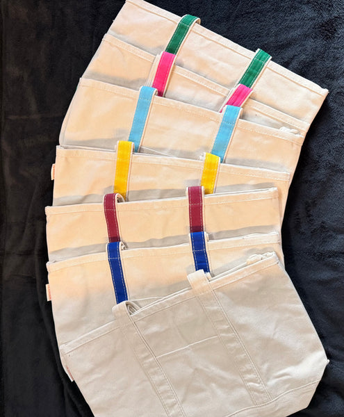 Embroidered Canvas Tote Bags