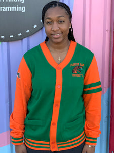 FAMU - Unisex Fit Chenille Cardigan