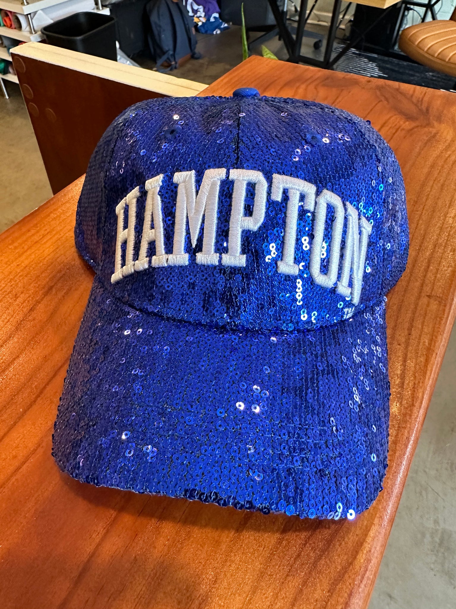 Hampton U - Sequin Cap