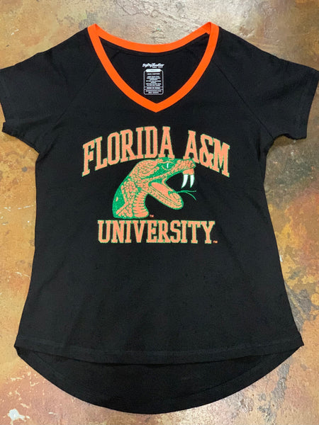 FAMU - Women's V-Neck Tee