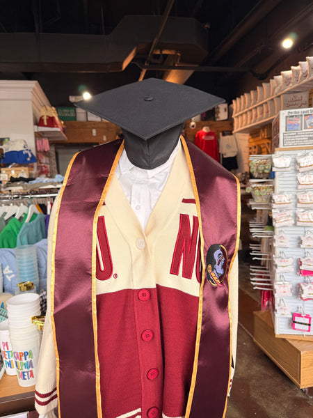 FAMU & FSU Satin Trim Graduation Stoles