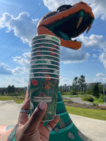 FAMU Collage Reusable Stadium Cups