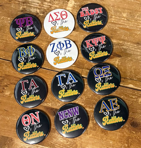 FAMU Greek Life - Game Day 3" Button