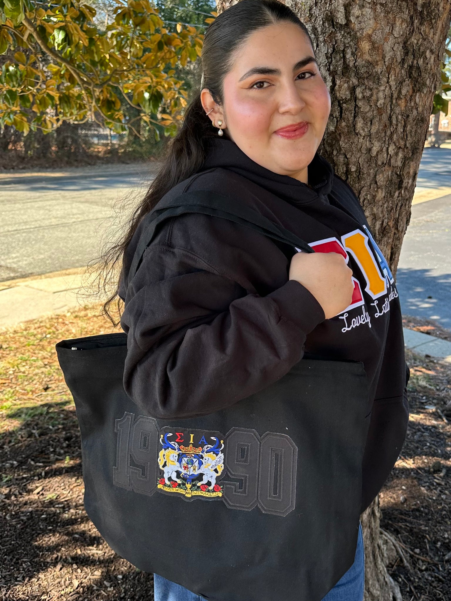 1990 Sigma Iota Alpha - Stitch Founding Tote