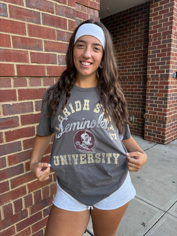 FSU Thrifted Draft Tee