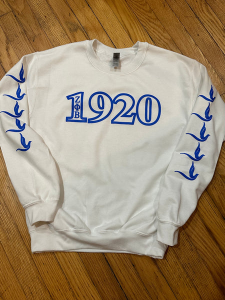 Zeta 1920 or J16 Puff Print Sweatshirt