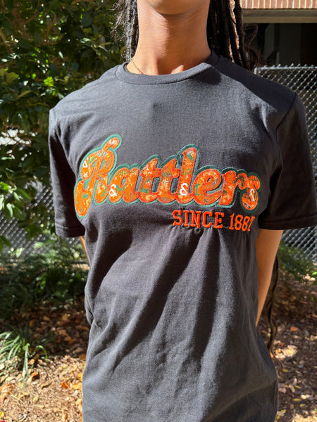 CG Rattler Script Embroidered Tees
