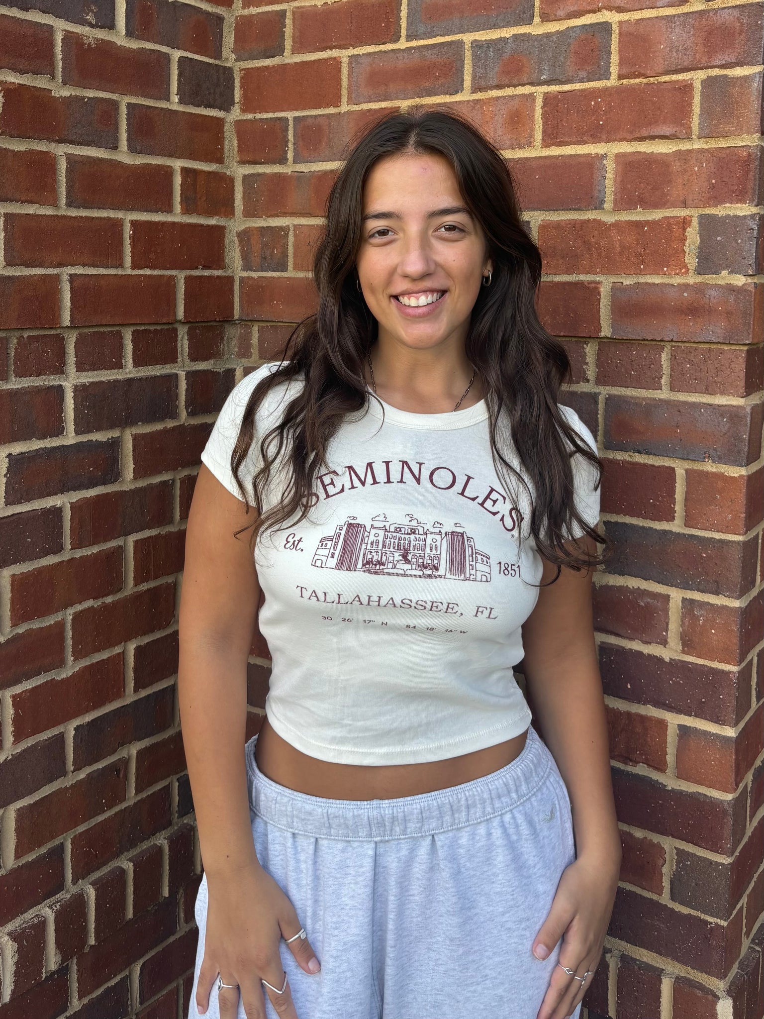 FSU - Coordinates Baby Tee