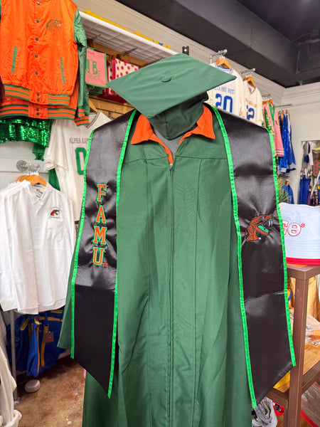 FAMU & FSU Satin Trim Graduation Stoles