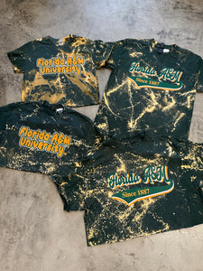 FAMU CG - Acid Washed Retro Tees