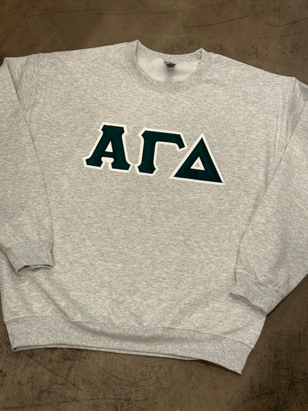 Sorority Classic Stitch Letter Sweatshirt