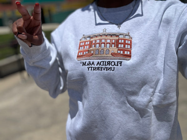 FAMU - Campus Embroidered Sweatshirt