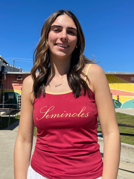 FSU - Script Cami Tank Top