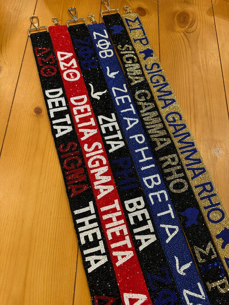 D9 - Sorority Beaded Purse Straps