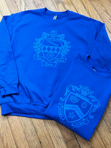 TBS KKPsi - 3D Puff Ink Crest Sweatshirts