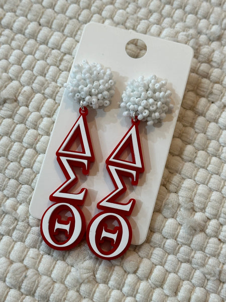 D9 - Delta Acrylic Earrings