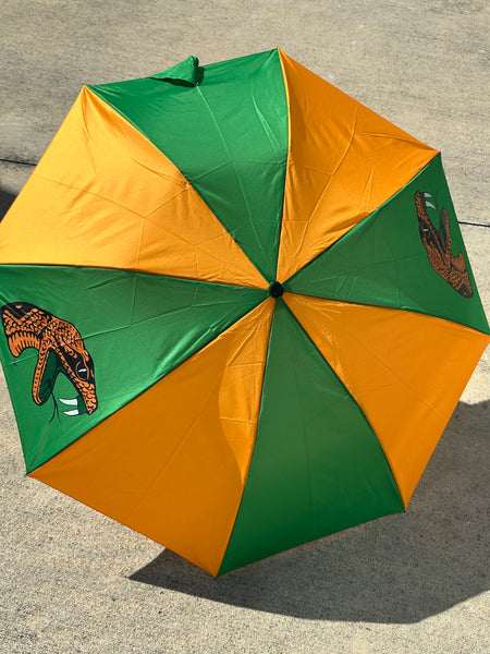 FAMU - Florida A&M Rattlers Auto Folding Umbrella