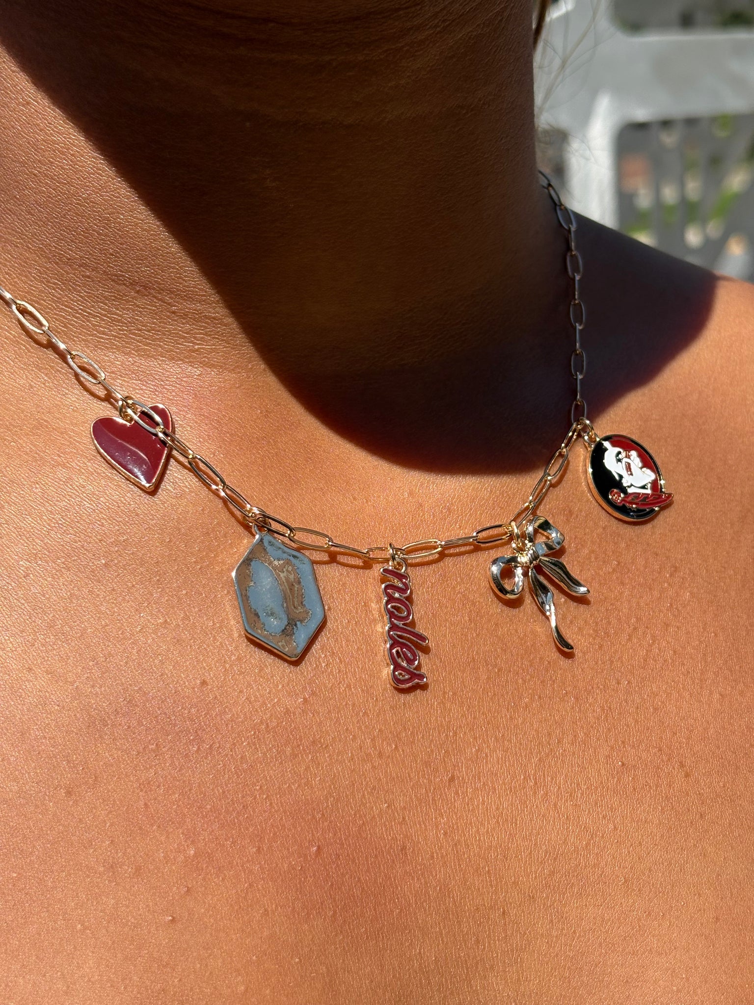 FSU Charm Necklace