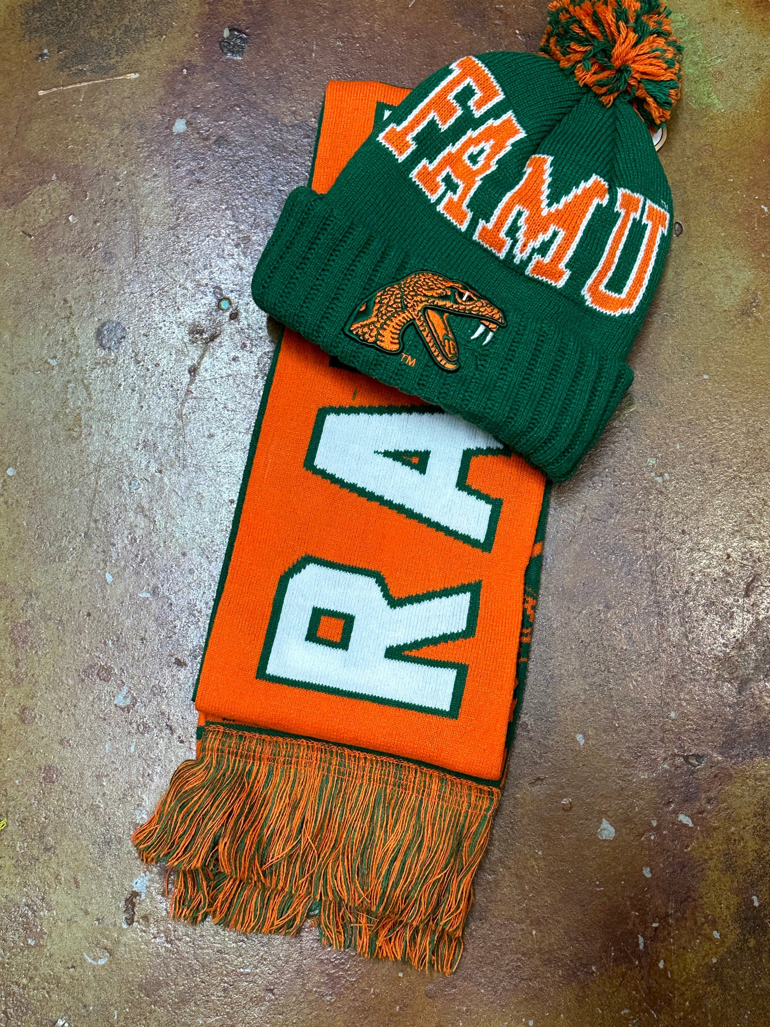 FAMU Scarf/Beanie Combo