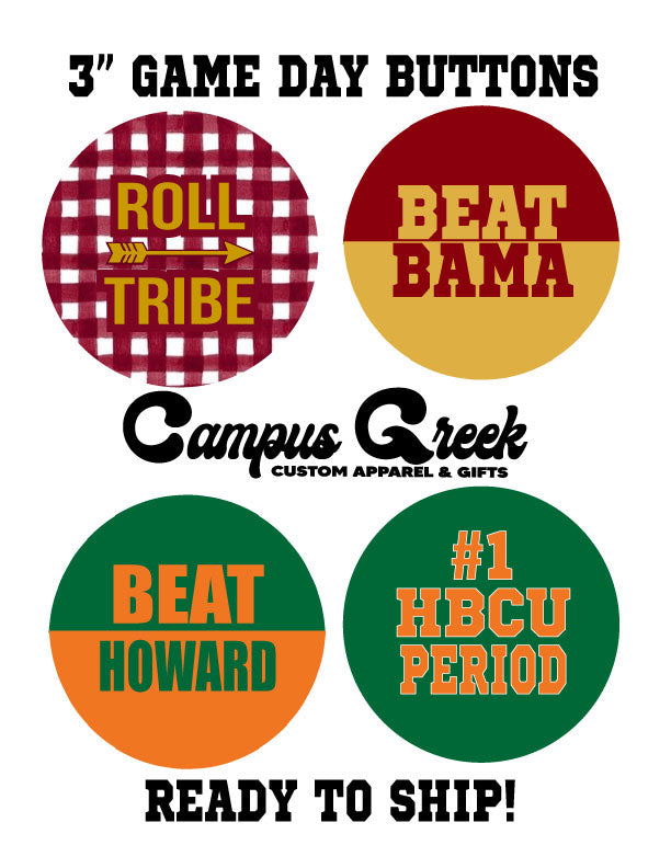 Season Opener Game Day Buttons