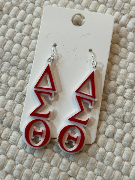 D9 - Delta Acrylic Earrings