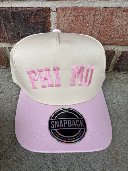 Sorority Block Hat