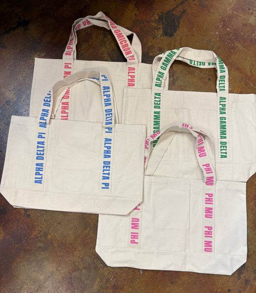 Sorority Oversized Tote Bags