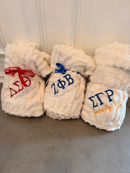 D9 - Sorority Plush Blankets