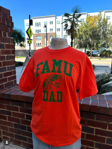 FAMU Mom & Dad Tees Orange