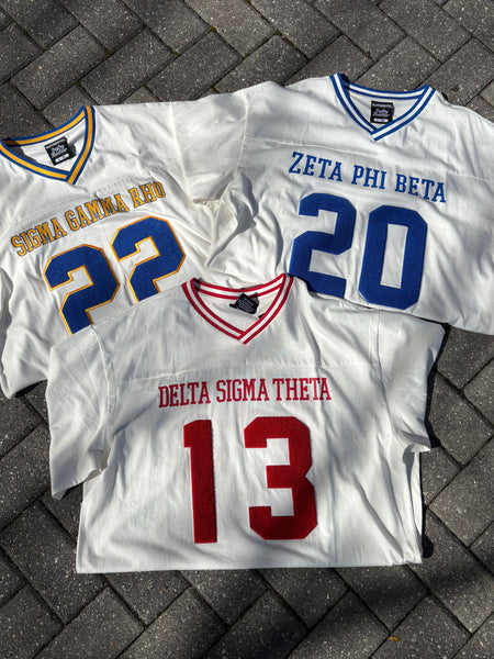 D9 - Sorority Oversize Chenille Jersey Tee
