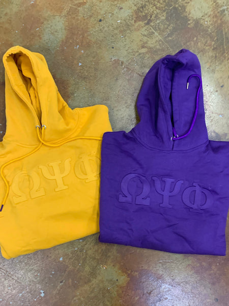 Embossed Hoodie - Omega Conclave