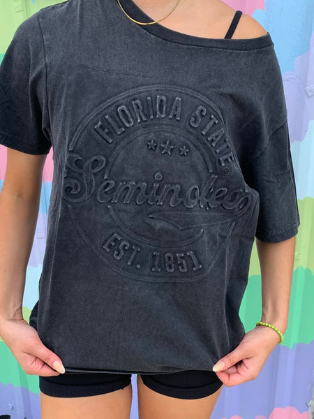 FSU - Carson Embossed Tee