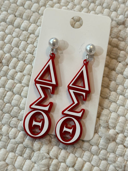 D9 - Delta Acrylic Earrings