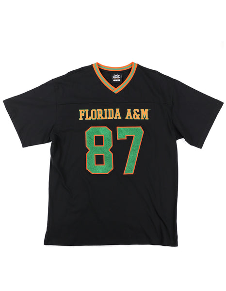 FAMU Oversized Chenille Jersey Tee (Copy)
