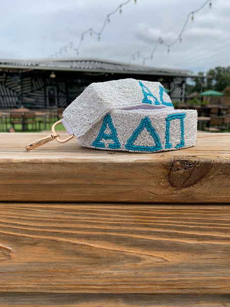 Panhellenic Sorority Beaded Purse Straps