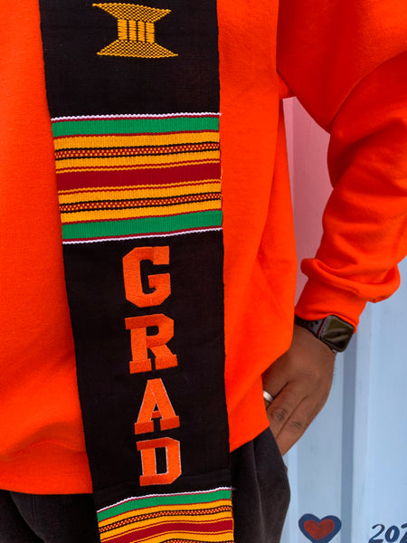 Grad - Kente Cloth FAMU Embroidered