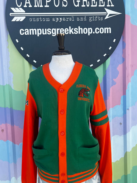 FAMU - Unisex Fit Chenille Cardigan