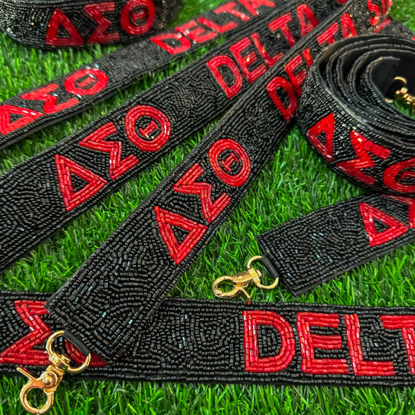 D9 - Sorority Beaded Purse Straps