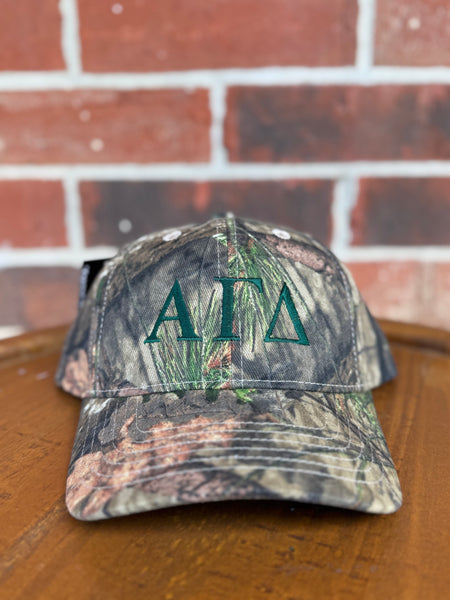 Sorority Camo Embroidered Hat
