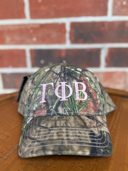 Sorority Camo Embroidered Hat